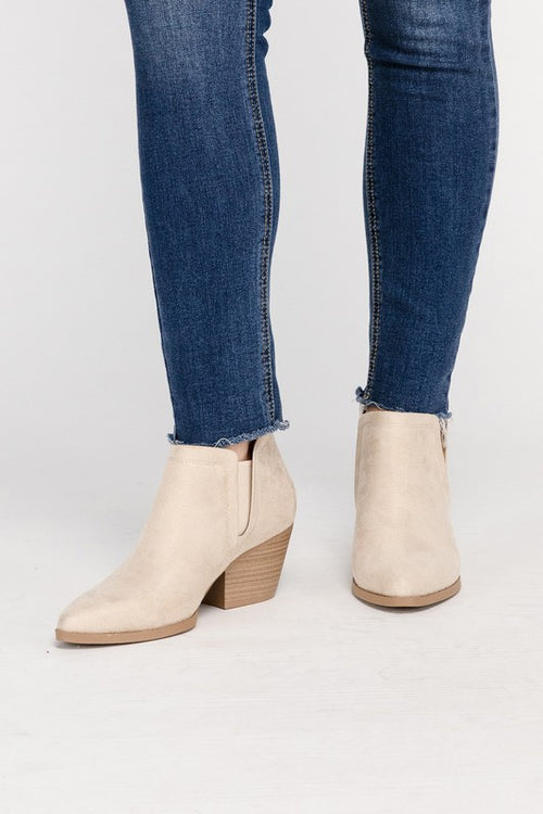 GWEN-SUEDE ANKLE BOOTS